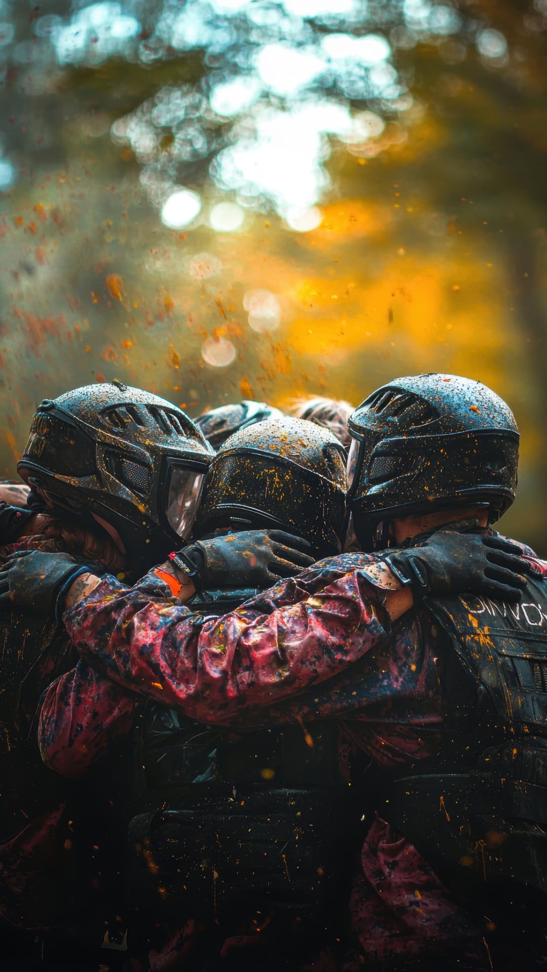 Paintball match in Mindo Ecuador