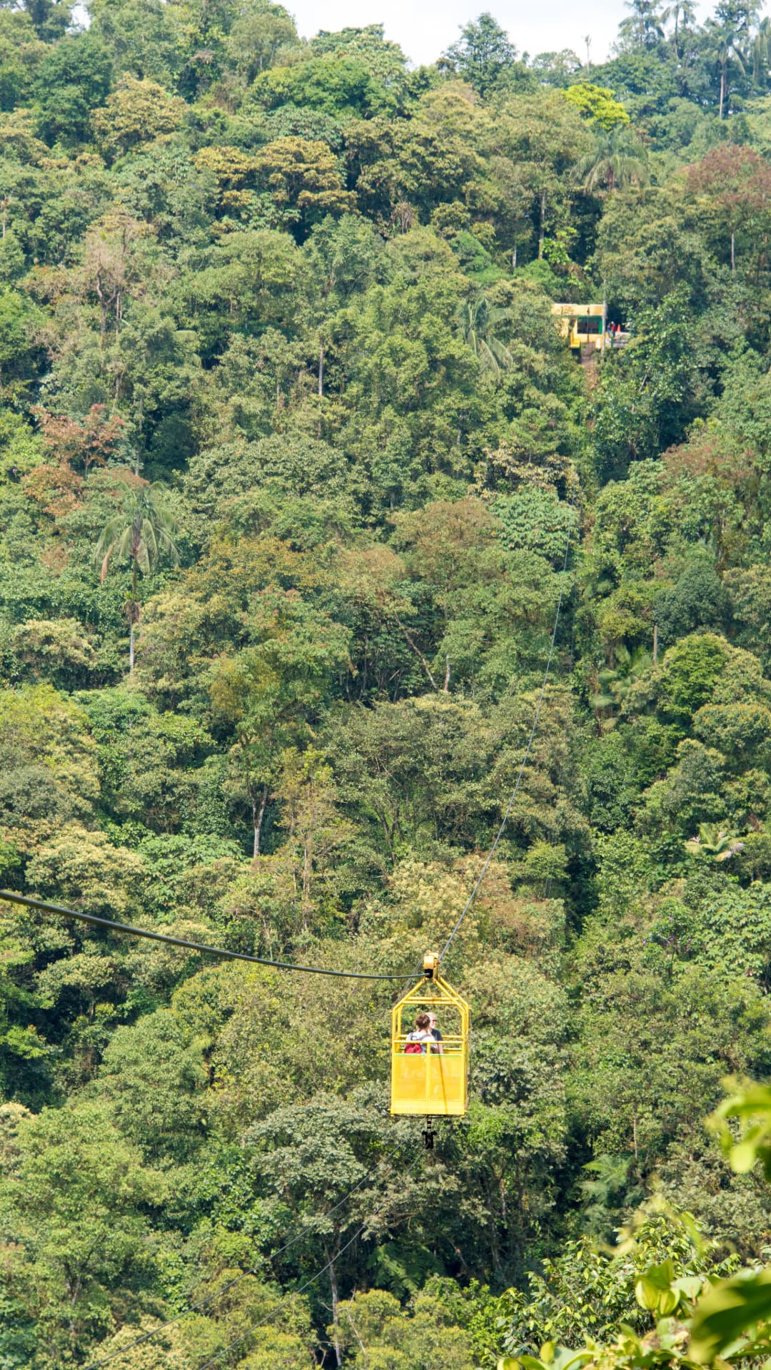 Sky Bike in Mindo Ecuador