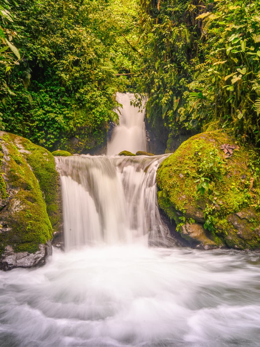 Waterfalls and nature near Mindo