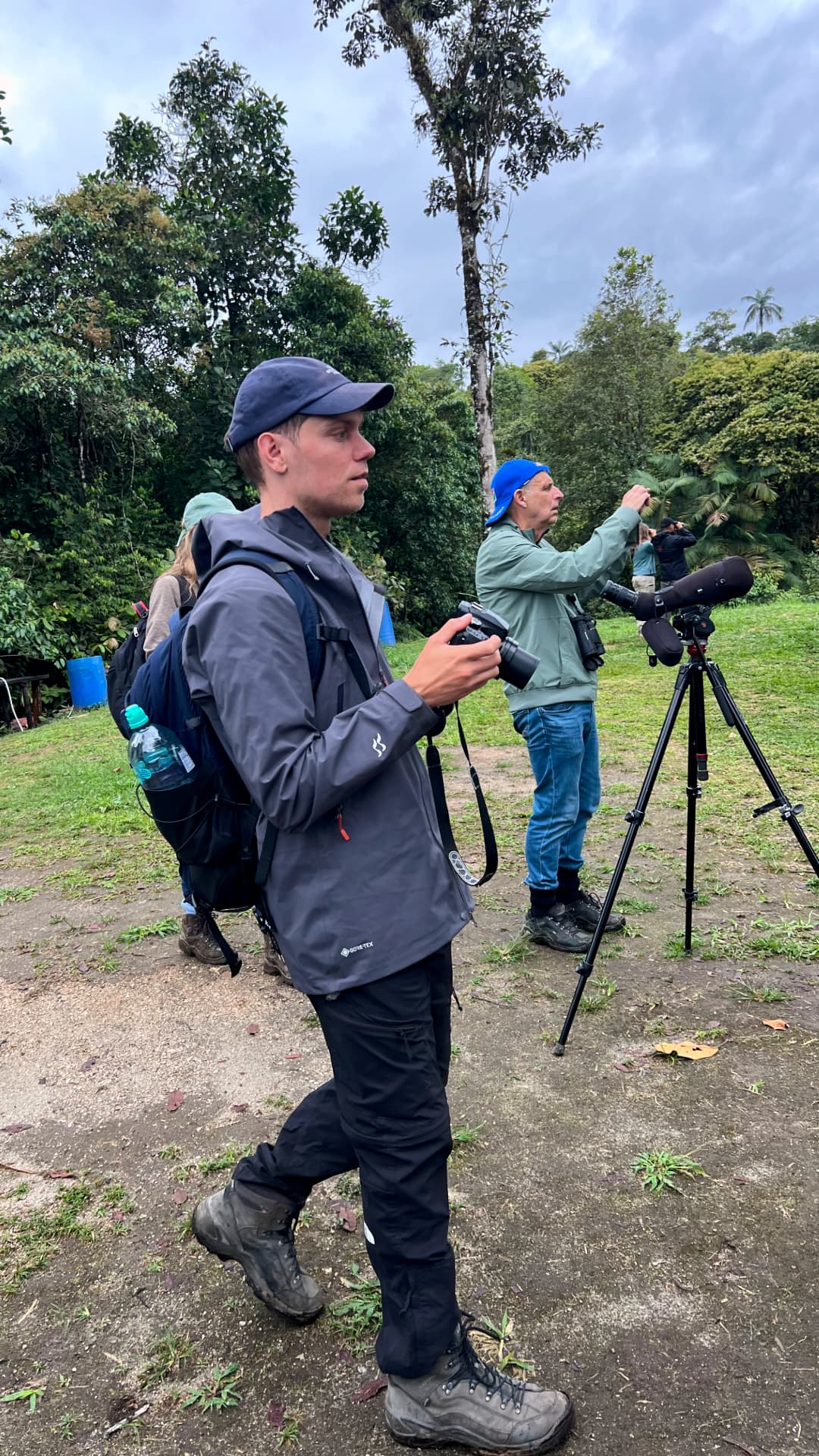 Birdwatching spot in Mindo, Ecuador