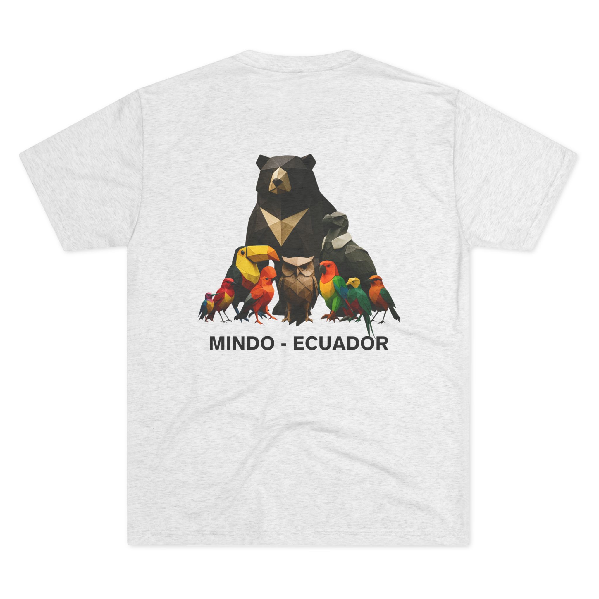 MBW Family Tee — Mindo Ecuador Wildlife Graphic Shirt | Tri-Blend Adventure Souvenir