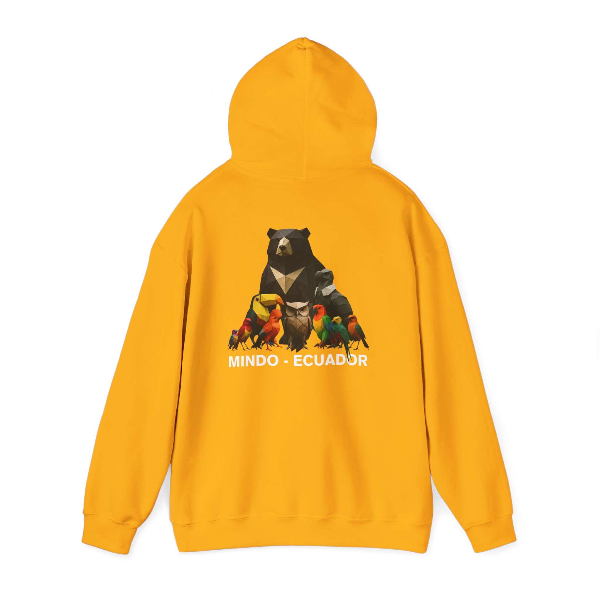 MBW Family Hoodie — Bear & Birds Graphic “Mindo • Ecuador” Sweatshirt