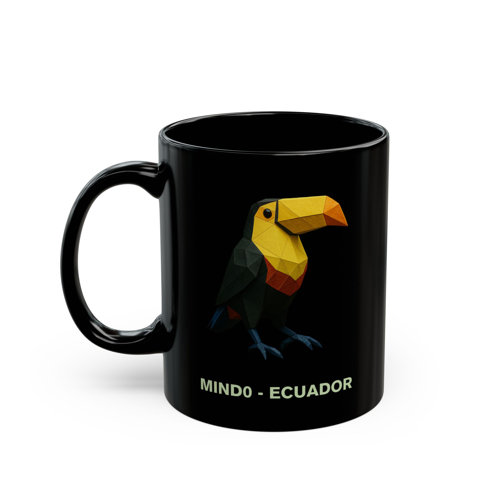 MBW Toucan Mug — Mindo Ecuador Bird Watching Coffee Cup (11oz & 15oz)