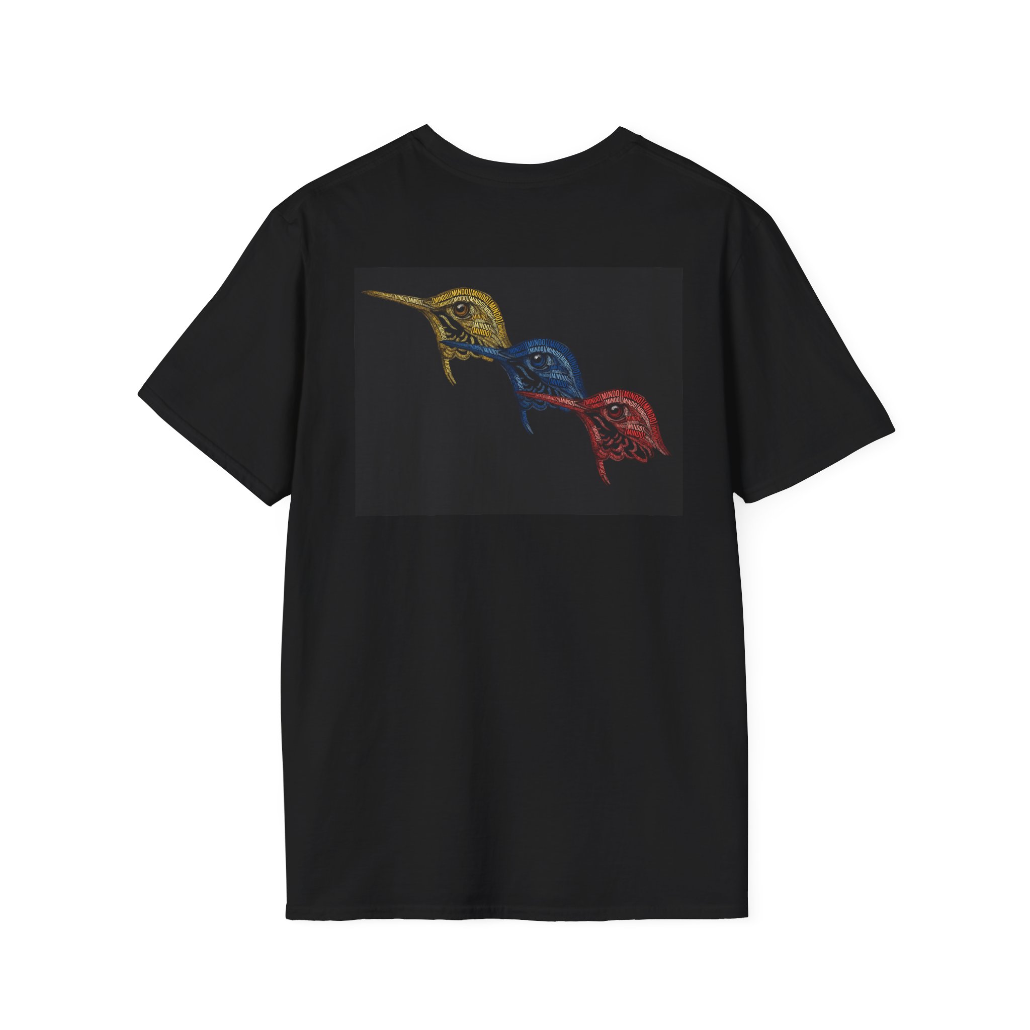 Tri Hummingbirds in Ecuadorian Flag T-Shirt